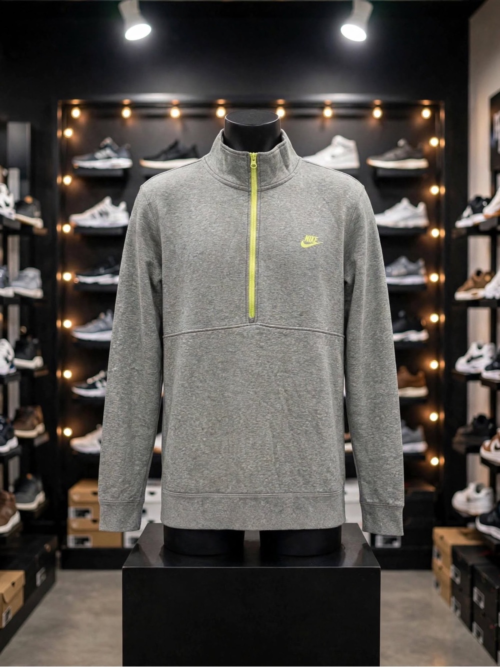 Vintage Nike Club Fleece 1/2 Zip Pullover